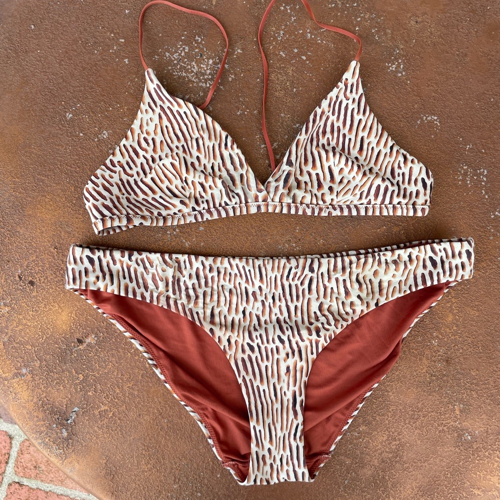 Weekday animal print bikini set